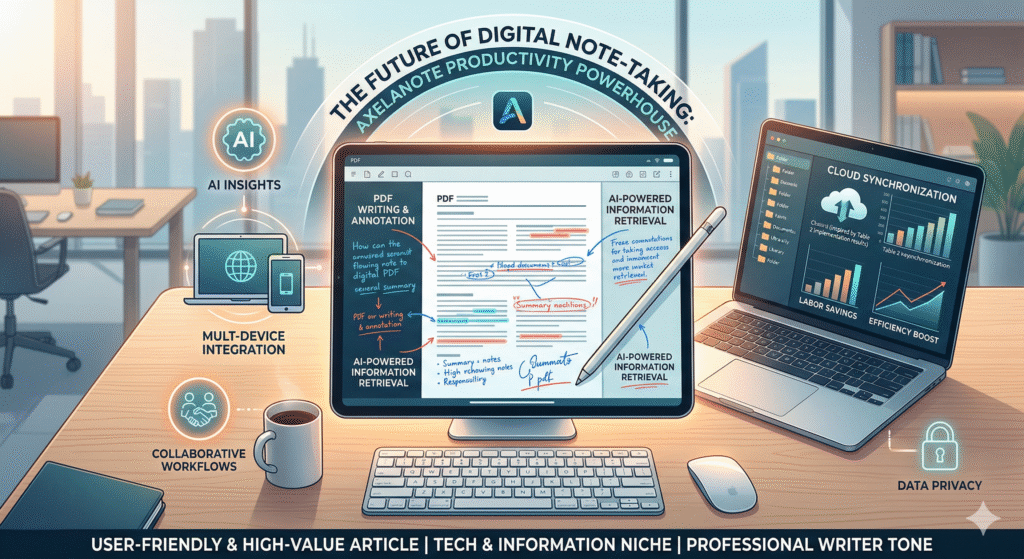 The Future of Digital Note-Taking Why AxelaNote is a Productivity Powerhouse The Future of Digital Note-Taking Why AxelaNote is a Productivity Powerhouse