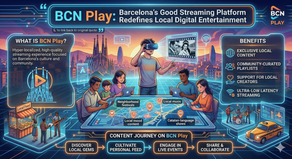 End quote press L to link back to original quoteBCN Play Barcelona’s Good Streaming Platform Redefines Local Digital Entertainment