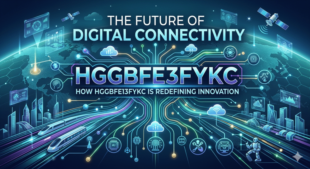 The Future of Digital Connectivity How Hggbfe3fykc is Redefining Innovation