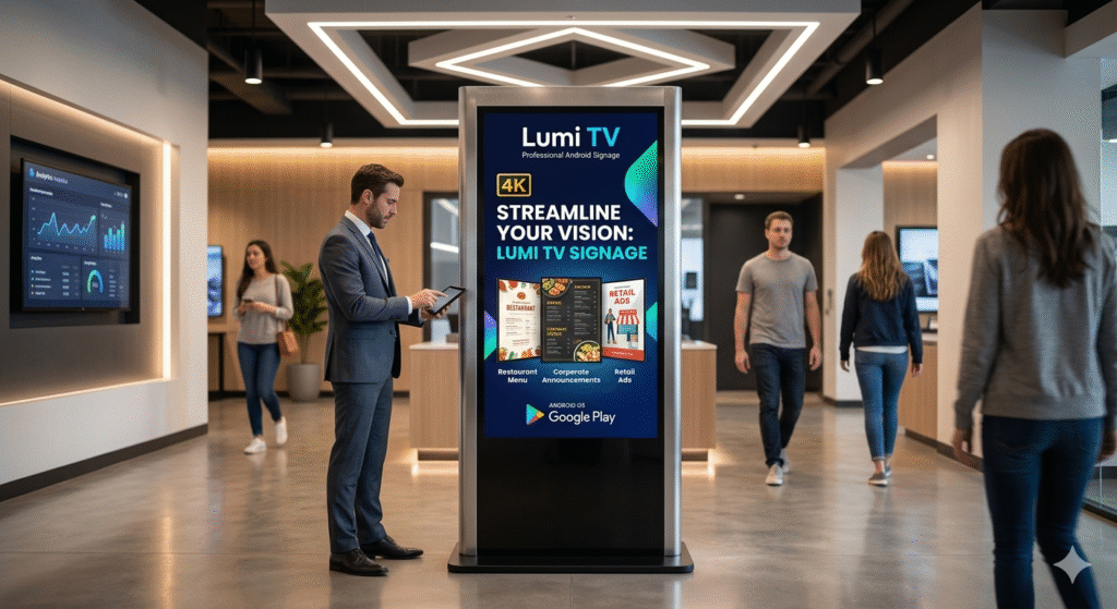 Mastering Visual Communication The Ultimate Guide to Lumi TV Professional Android Signage
