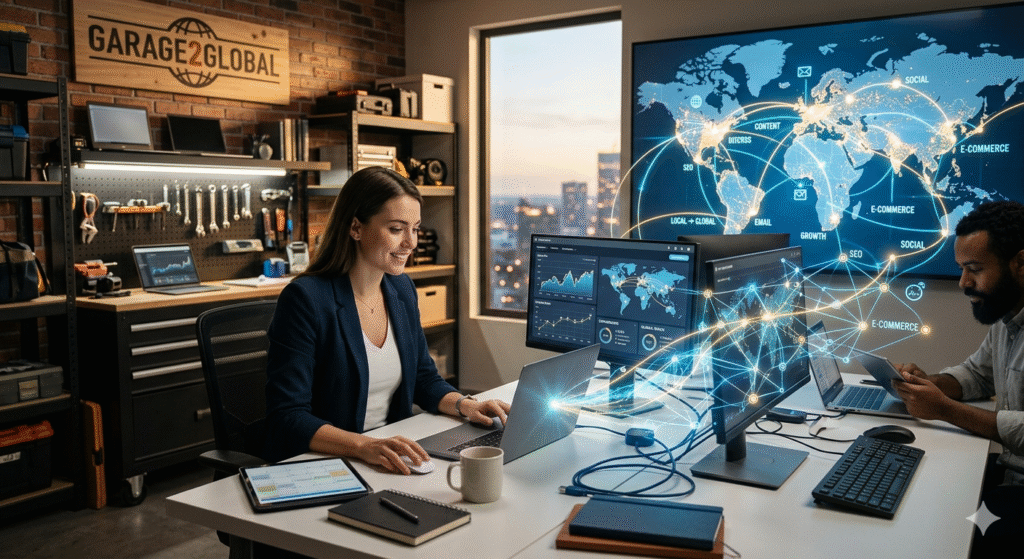 From Garage to Global The Ultimate Digital Marketing Blueprint for Small Businesses