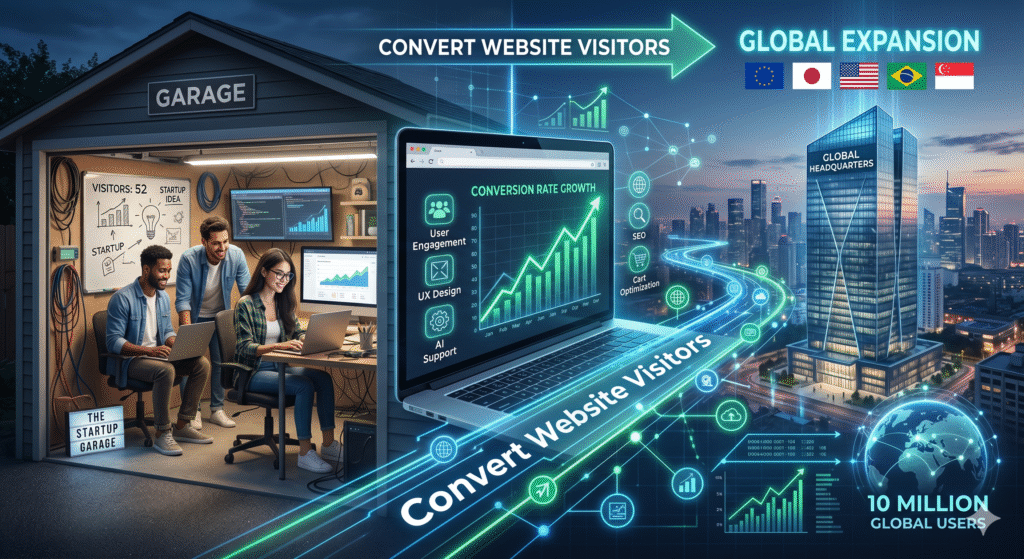 Master the Art of Digital Growth Convert Website Visitors with Garage2Global
