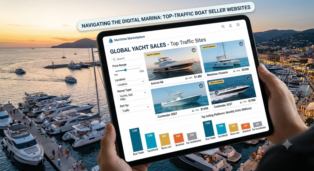 Navigating the Digital Marina Demystifying the Boat Seller Websites with Most Traffic Navigating the Digital Marina Demystifying the Boat Seller Websites with Most Traffic